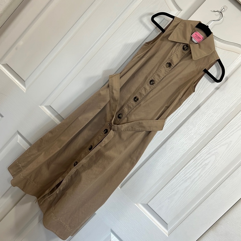 kate spade trench dress size xxs BEAUTIFUL AND TIMELESS